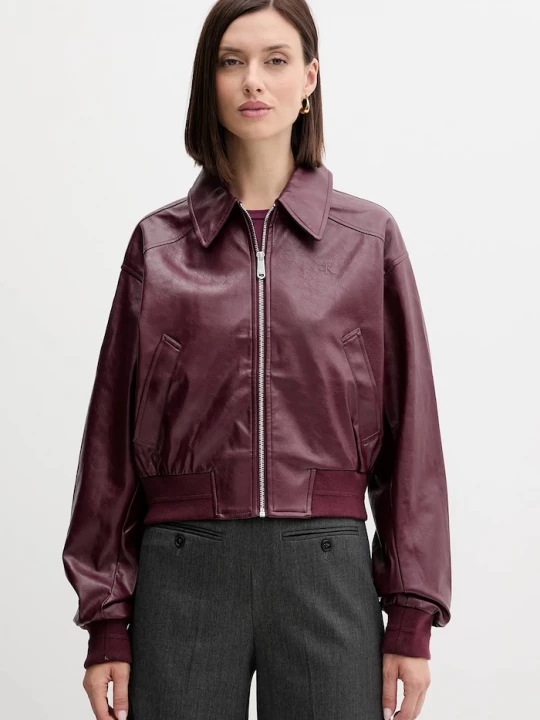 Obrázek produktu Calvin Klein Jeans Bunda Calvin Klein Jeans burgundské