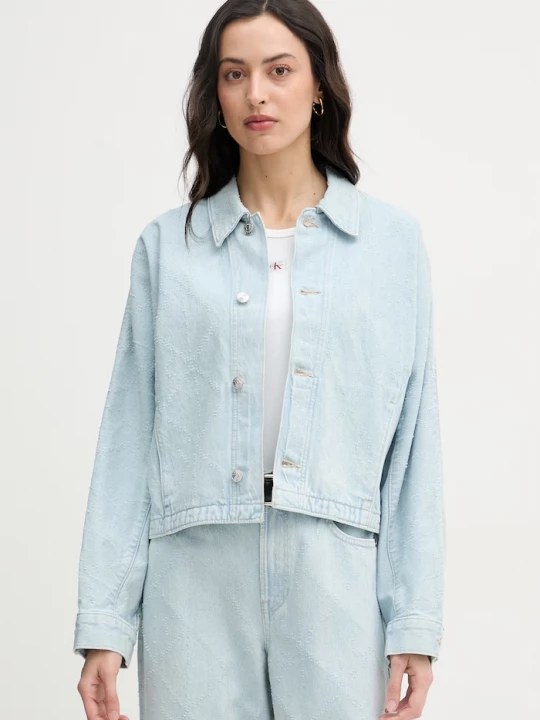 Obrázek produktu Calvin Klein Jeans bunda dámská džínová modrá
