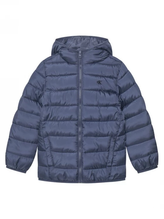 Obrázek produktu Calvin Klein Jeans Bunda pro přechodné období Ck Monogram LVCKTJM15B Tmavomodrá Regular Fit