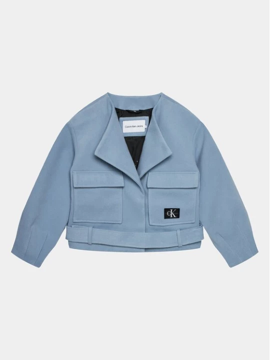 Obrázek produktu Calvin Klein Jeans Bunda pro přechodné období IG0IG02334 Modrá Relaxed Fit