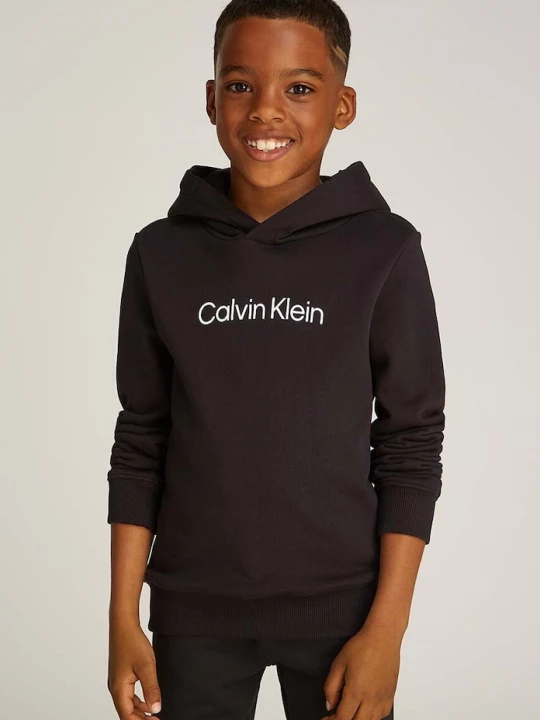 Obrázek produktu Calvin Klein Jeans Dětská bavlněná mikina Calvin Klein Jeans černá