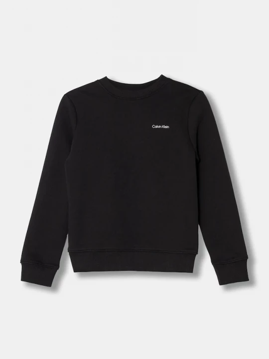 Obrázek produktu Calvin Klein Jeans Dětská bavlněná mikina Calvin Klein Jeans černá