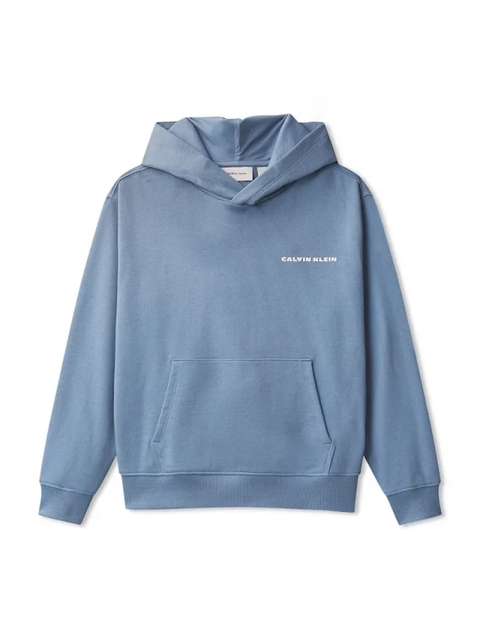 Obrázek produktu Calvin Klein Jeans Dětská bavlněná mikina Calvin Klein Jeans modrá
