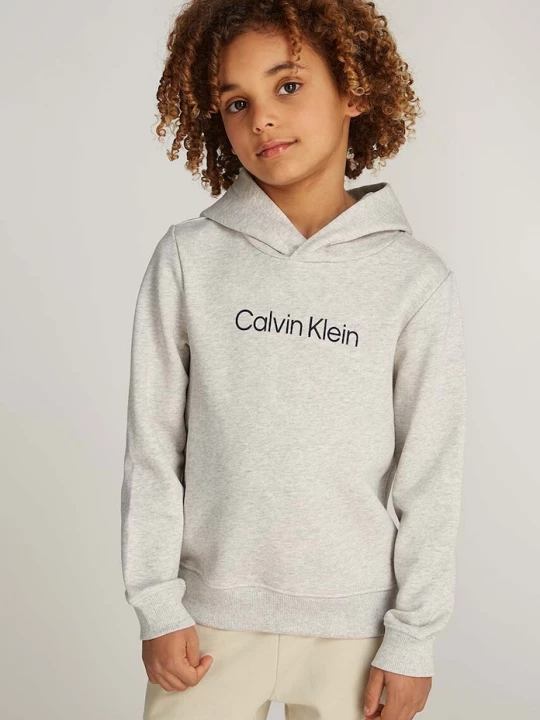Obrázek produktu Calvin Klein Jeans Dětská bavlněná mikina Calvin Klein Jeans šedá