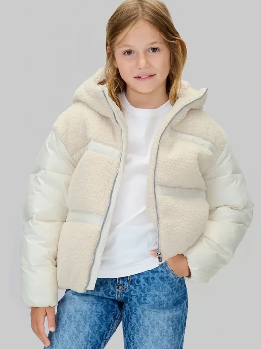 Obrázek produktu Calvin Klein Jeans Dětská bunda Calvin Klein Jeans béžová