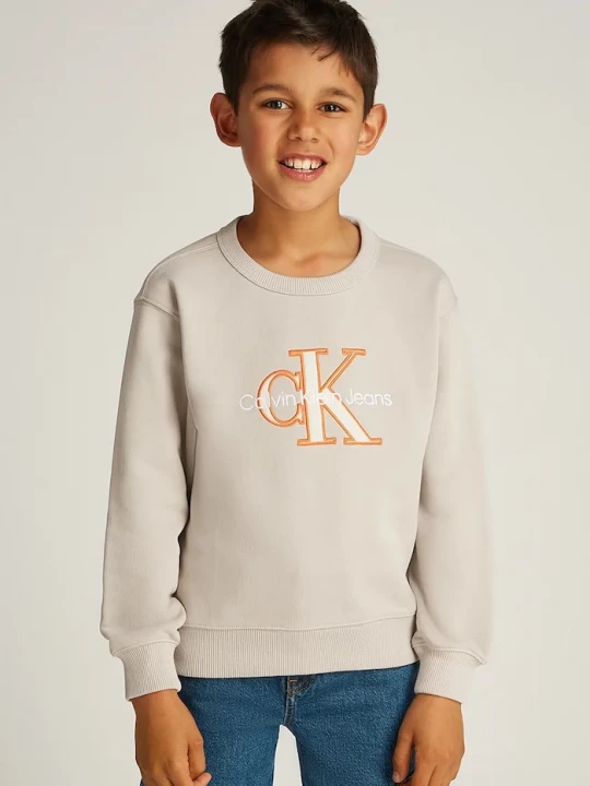Obrázek produktu Calvin Klein Jeans Dětská mikina béžová