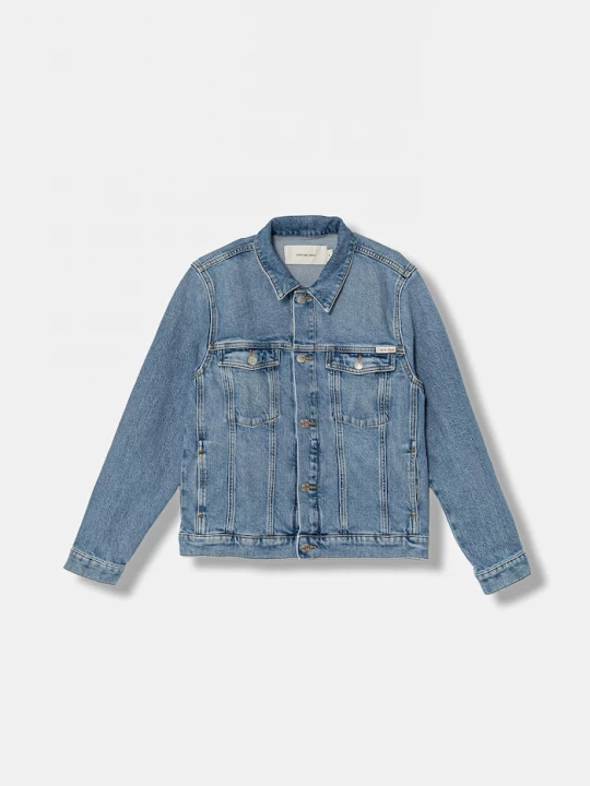 Obrázek produktu Calvin Klein Jeans Dětská riflová bunda Calvin Klein Jeans modrá