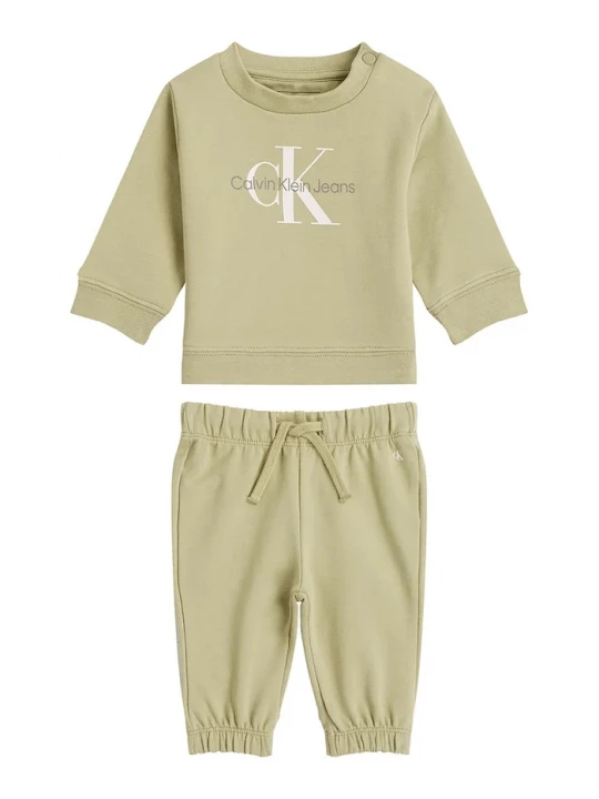 Obrázek produktu Calvin Klein Jeans Dětská souprava Calvin Klein Jeans 3-pack zelená
