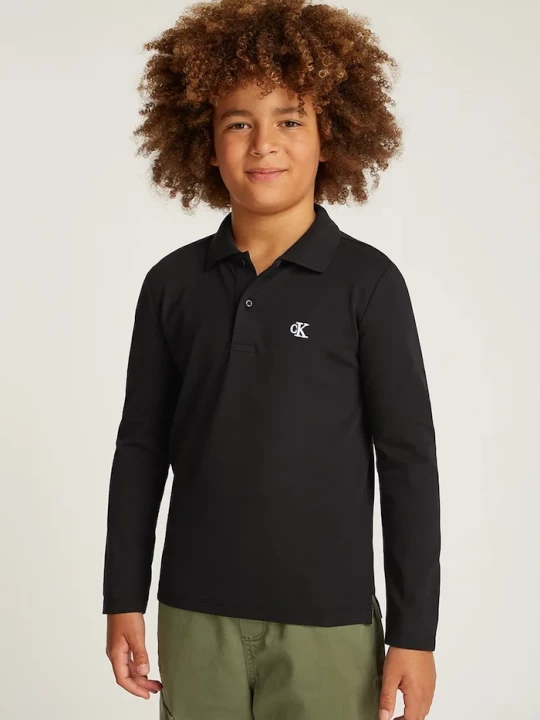 Obrázek produktu Calvin Klein Jeans Dětské polo tričko Calvin Klein Jeans 0 černá