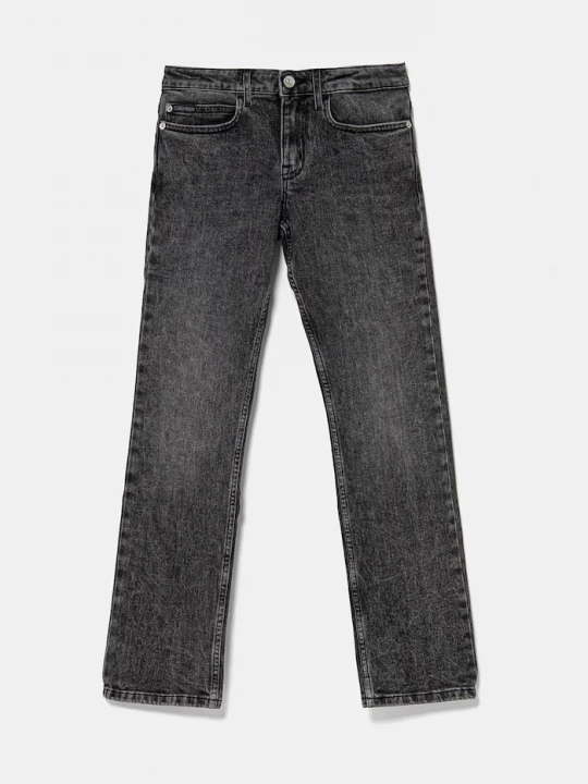 Obrázek produktu Calvin Klein Jeans Dětské rifle Calvin Klein Jeans HR WIDE černá