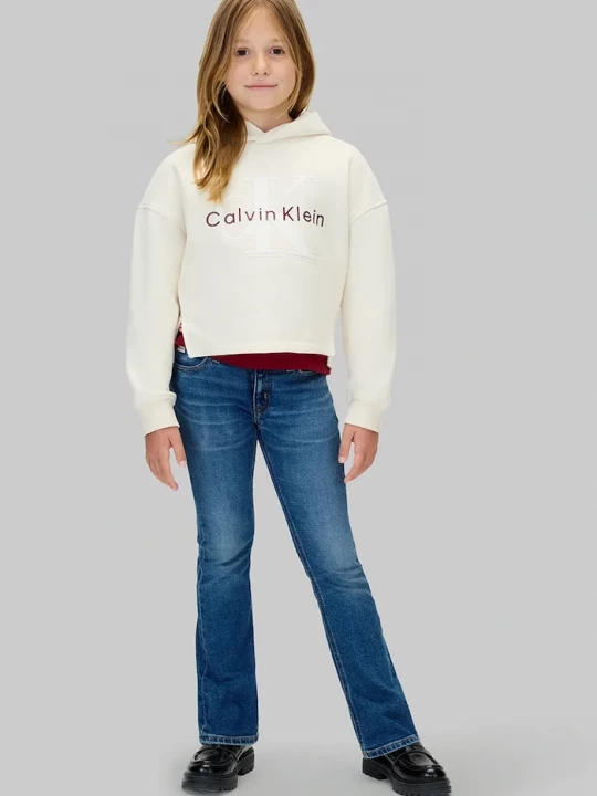 Obrázek produktu Calvin Klein Jeans Dětské rifle Calvin Klein Jeans MR FLARE modrá