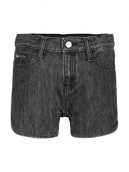 Obrázek produktu Calvin Klein Jeans Dětské riflové kraťasy Calvin Klein Jeans černá