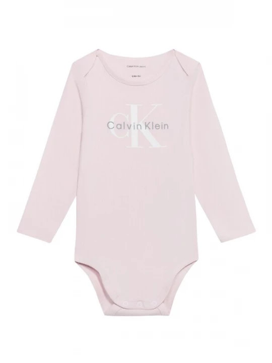 Obrázek produktu Calvin Klein Jeans Dupačky / body šedá / šeříková / bílá