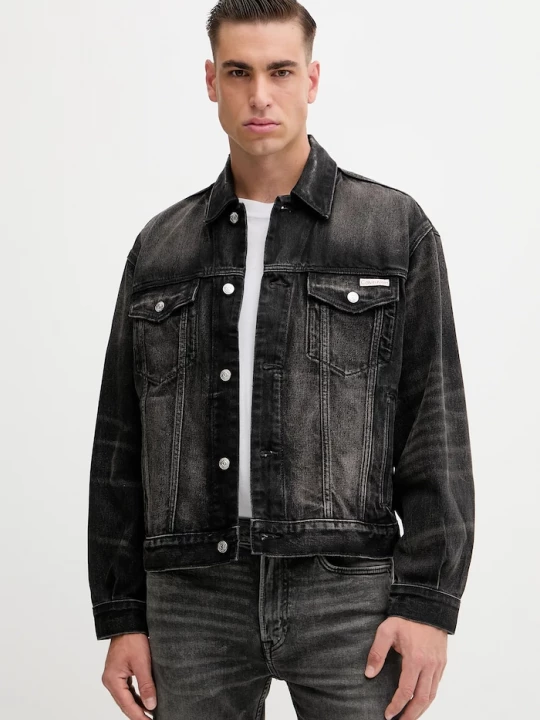 Obrázek produktu Calvin Klein Jeans Džínová bunda Calvin Klein Jeans černá