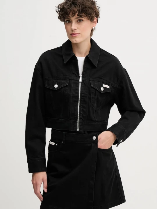 Obrázek produktu Calvin Klein Jeans Džínová bunda Calvin Klein Jeans černá