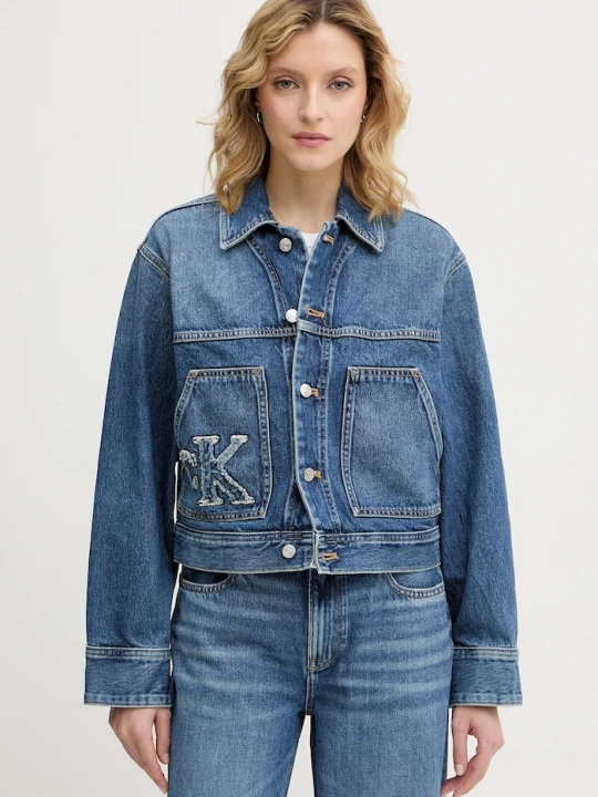 Obrázek produktu Calvin Klein Jeans Džínová bunda Calvin Klein Jeans modrá