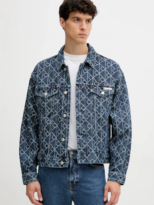 Obrázek produktu Calvin Klein Jeans Džínová bunda Calvin Klein Jeans námořnická modř