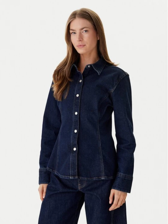 Obrázek produktu Calvin Klein Jeans džínová košile LV047E709G Tmavomodrá
