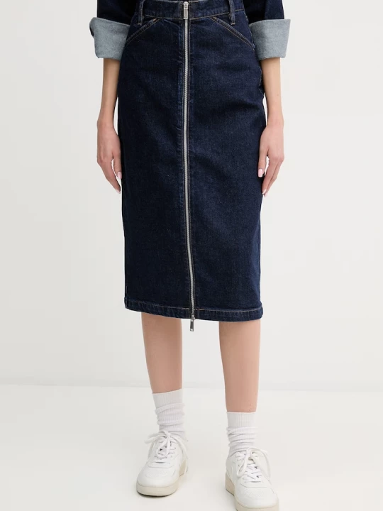 Obrázek produktu Calvin Klein Jeans Džínová sukně Calvin Klein Jeans námořnická modř