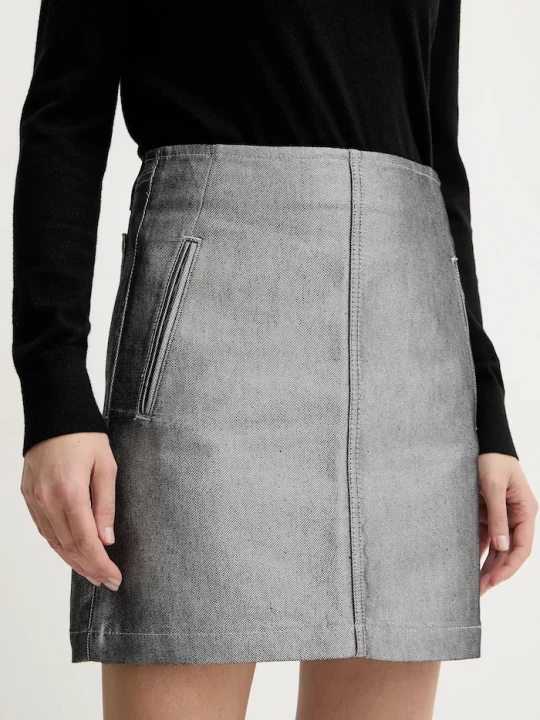 Obrázek produktu Calvin Klein Jeans Džínová sukně Calvin Klein Jeans šedá