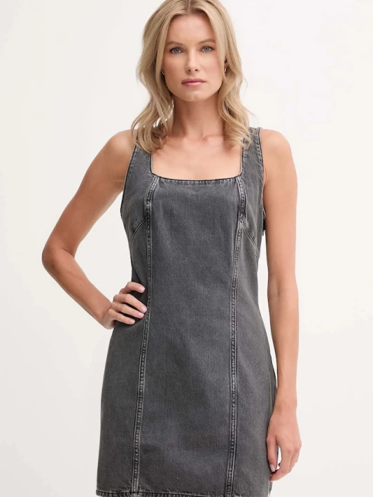 Obrázek produktu Calvin Klein Jeans Džínové šaty Calvin Klein Jeans šedá