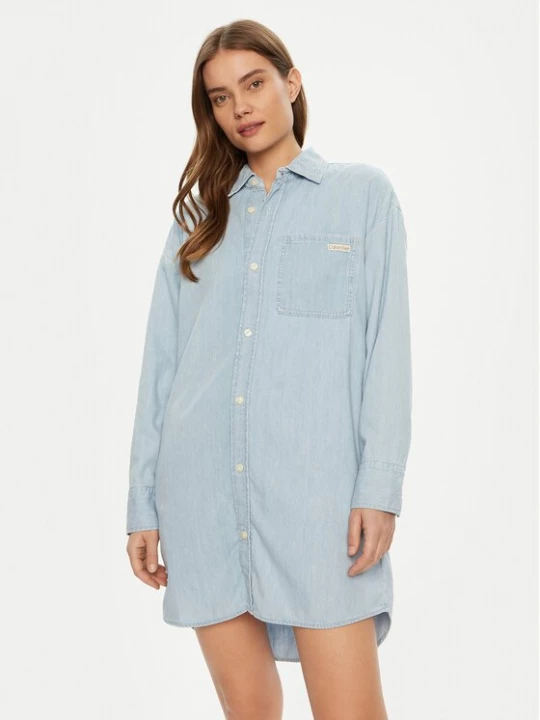Obrázek produktu Calvin Klein Jeans Džínové šaty J20J225472 Modrá Loose Fit