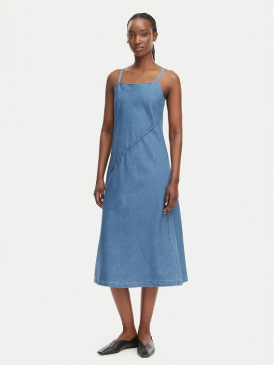Obrázek produktu Calvin Klein Jeans Džínové šaty LV047F748G Světle modrá Regular Fit