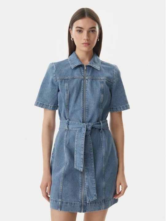 Obrázek produktu Calvin Klein Jeans Džínové šaty LV047G738G Modrá Slim Fit