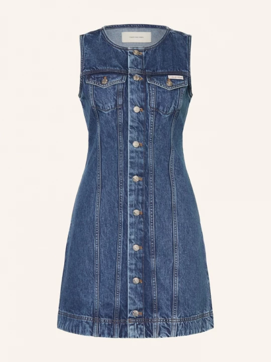 Obrázek produktu Calvin Klein Jeans Džínové Šaty tmavě modrá