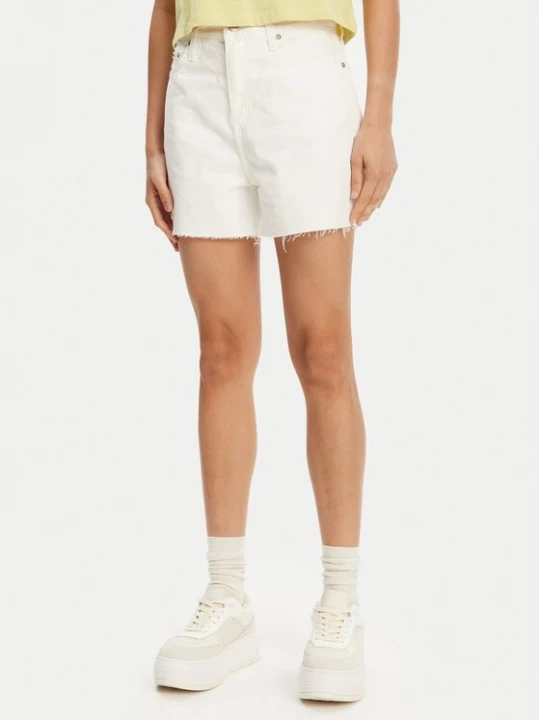 Obrázek produktu Calvin Klein Jeans Džínové šortky J20J225153 Bílá Mom Fit