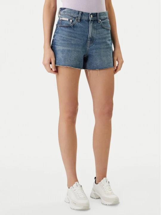 Obrázek produktu Calvin Klein Jeans Džínové šortky LV047F766G Modrá Relaxed Fit