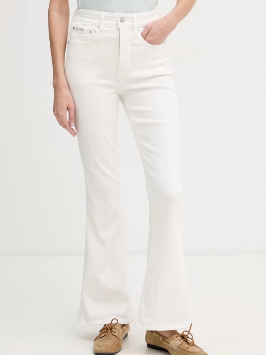 Obrázek produktu Calvin Klein Jeans flare džíny dámské bílá
