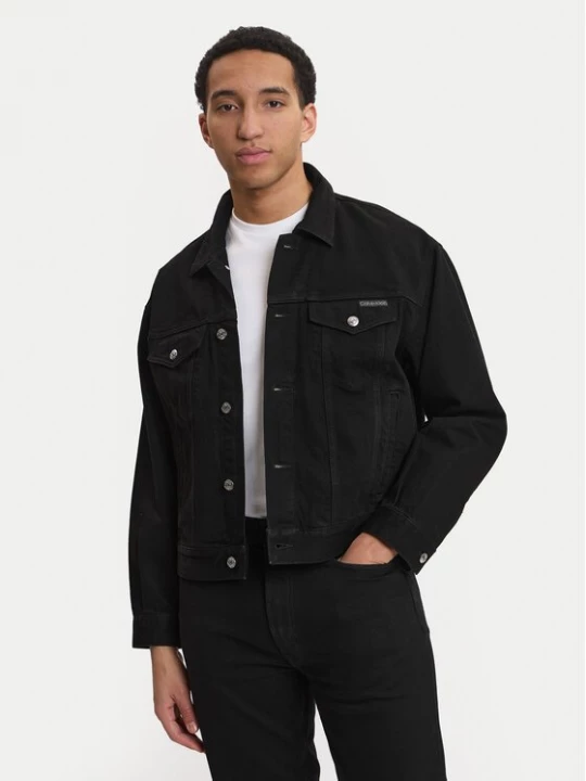 Obrázek produktu Calvin Klein Jeans Jeansová bunda 90S Ck Classic LV04RF706G Černá Regular Fit