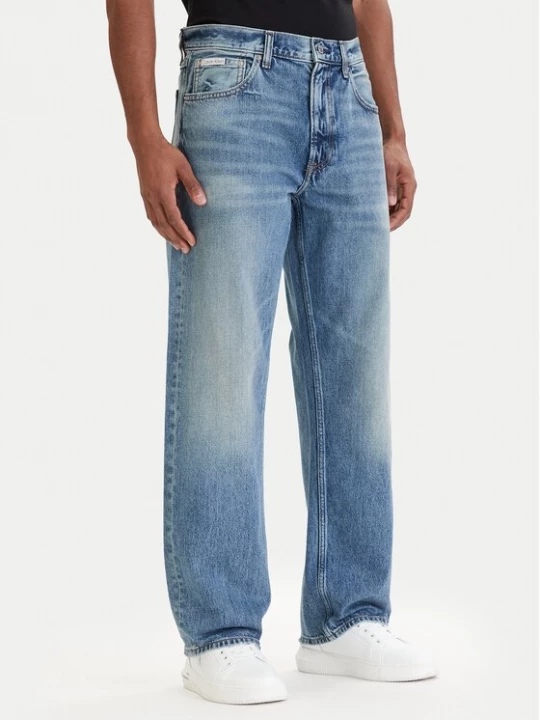 Obrázek produktu Calvin Klein Jeans Jeansy 90S LV04RF725G Modrá Straight Fit