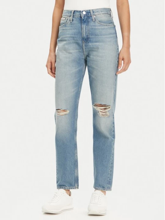 Obrázek produktu Calvin Klein Jeans Jeansy Authentic J20J225124 Modrá Straight Fit