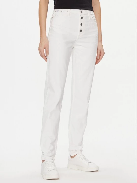 Obrázek produktu Calvin Klein Jeans Jeansy J20J222765 Bílá Mom Fit
