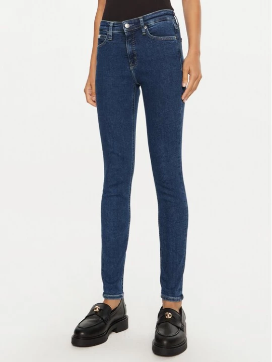 Obrázek produktu Calvin Klein Jeans Jeansy J20J224020 Tmavomodrá Skinny Fit