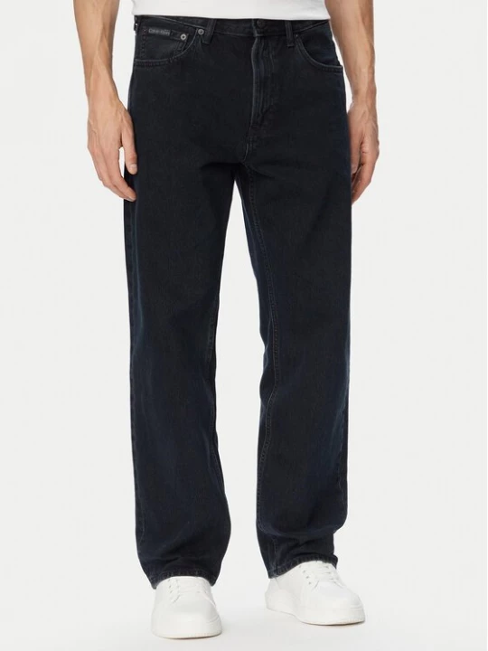Obrázek produktu Calvin Klein Jeans Jeansy LV040EM716 Černá Straight Fit