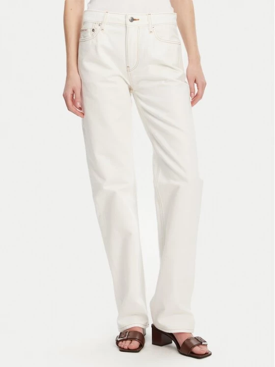 Obrázek produktu Calvin Klein Jeans Jeansy LV047B919G Écru Krémová