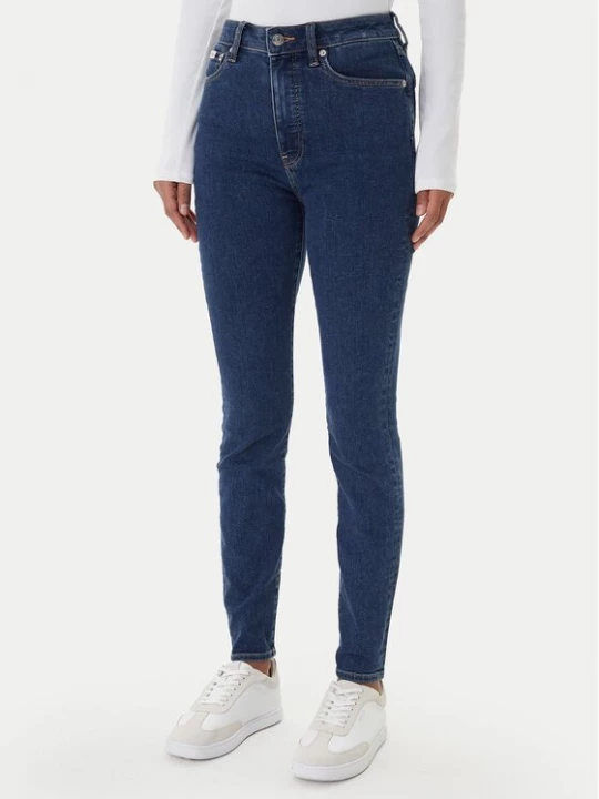 Obrázek produktu Calvin Klein Jeans Jeansy LV047E611G Tmavomodrá Skinny Fit
