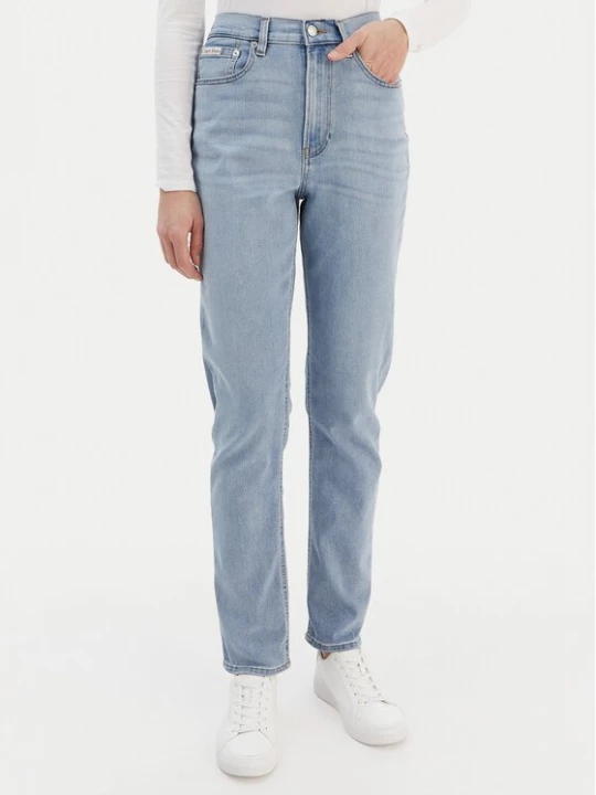 Obrázek produktu Calvin Klein Jeans Jeansy LV047E618G Modrá Mom Fit