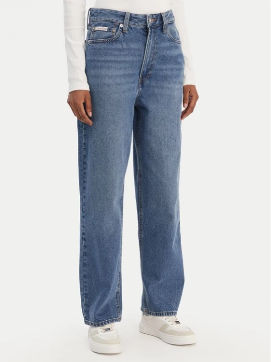 Obrázek produktu Calvin Klein Jeans Jeansy LV047E626G Modrá Barrel Fit