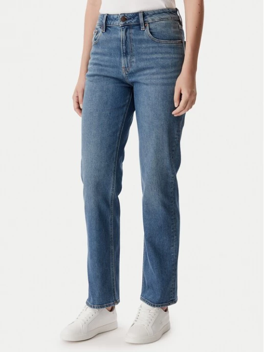 Obrázek produktu Calvin Klein Jeans Jeansy LV047F711G Tmavomodrá Straight Fit