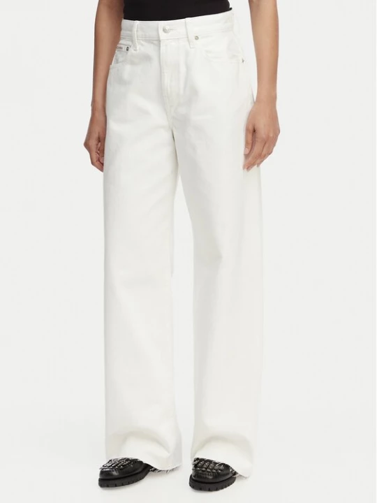 Obrázek produktu Calvin Klein Jeans Jeansy LV047F733G Krémová Wide Leg