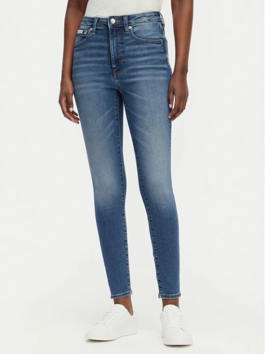 Obrázek produktu Calvin Klein Jeans Jeansy LV047G924G Tmavomodrá Skinny Fit