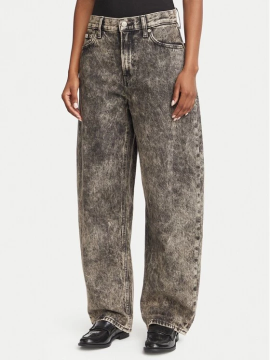 Obrázek produktu Calvin Klein Jeans Jeansy LV047H745G Hnědá Barrel Fit