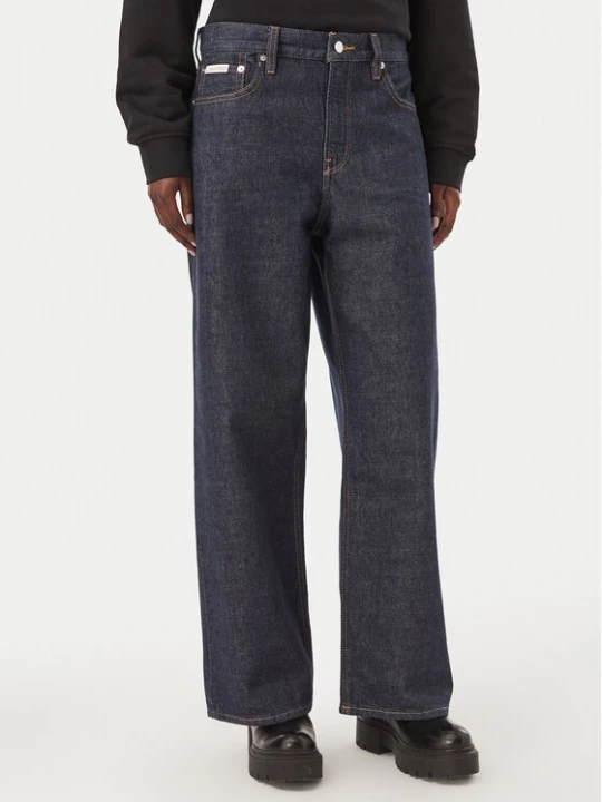 Obrázek produktu Calvin Klein Jeans Jeansy LV047H794G Tmavomodrá Baggy Fit