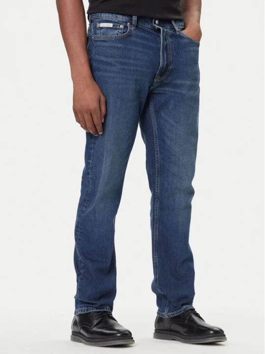 Obrázek produktu Calvin Klein Jeans Jeansy LV04LB782G Modrá Straight Fit
