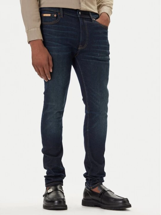 Obrázek produktu Calvin Klein Jeans Jeansy LV04RD718G Tmavomodrá Skinny Fit