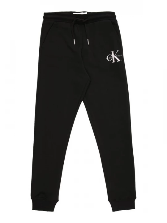 Obrázek produktu Calvin Klein Jeans Kalhoty 'CK Monologo' černá / bílá